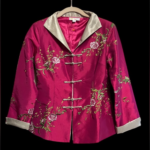 “Jing Xiu Fang” 100% silk vintage - Picture 1 of 12